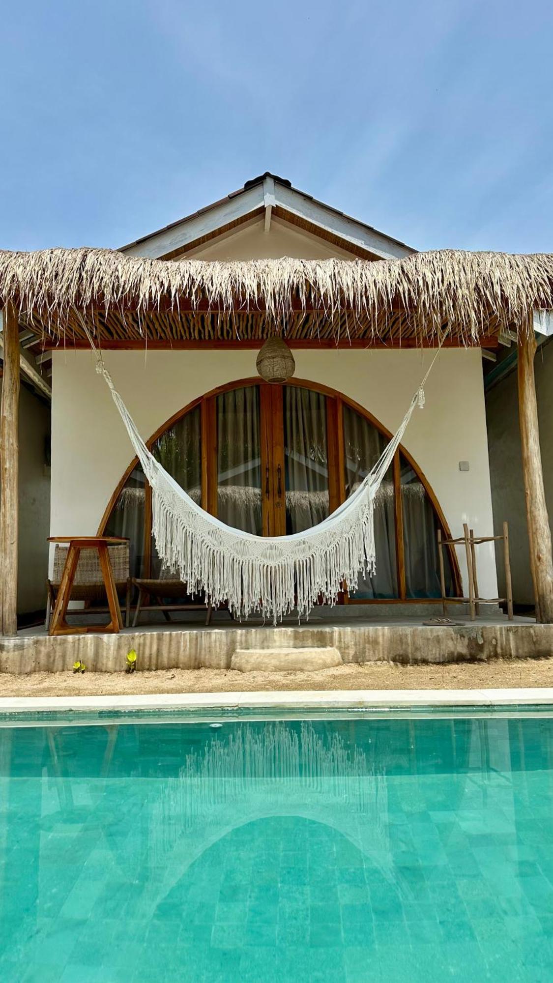 Rumah Canaria Bungalow Gili Trawangan Exteriér fotografie