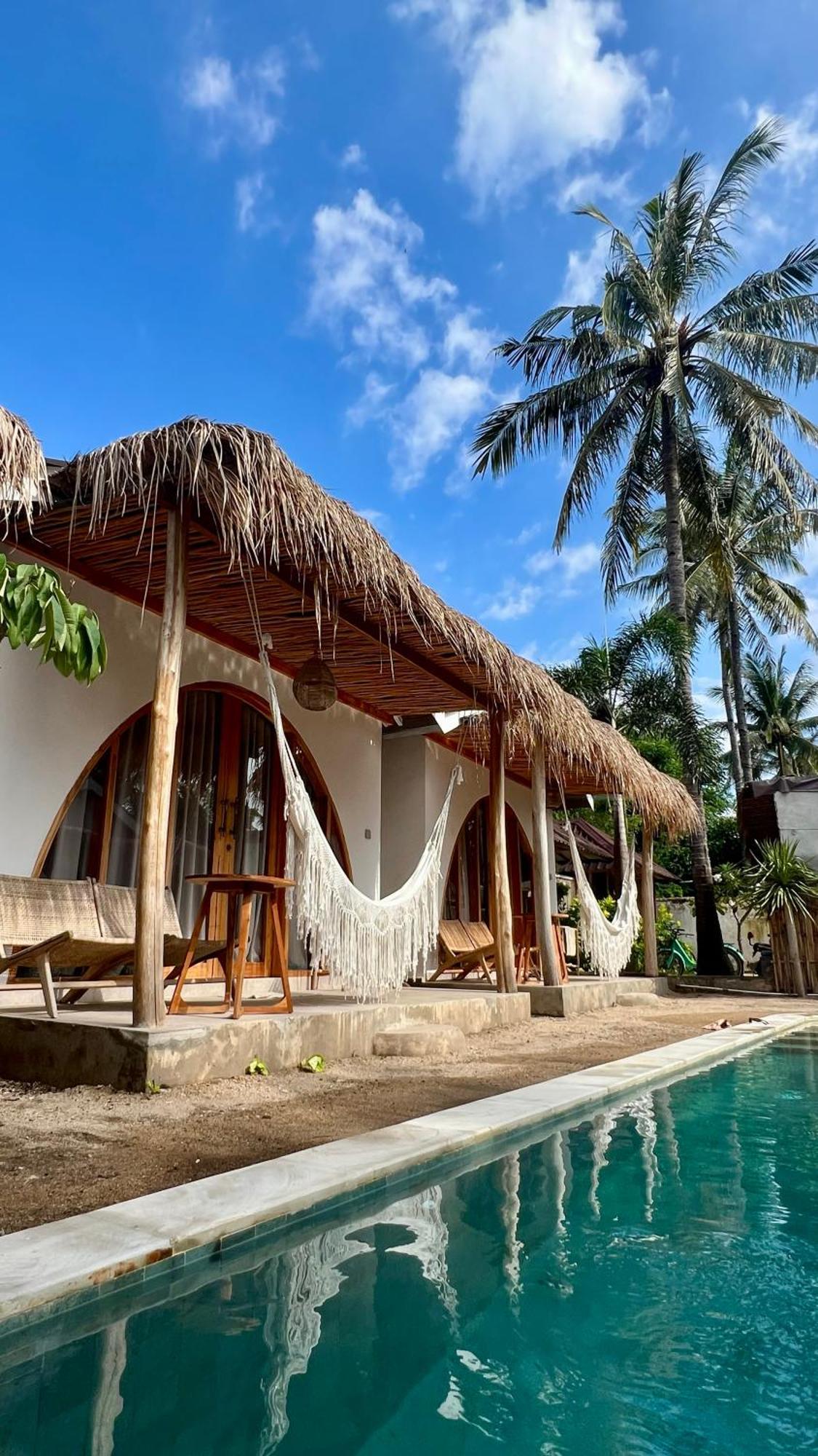 Rumah Canaria Bungalow Gili Trawangan Exteriér fotografie