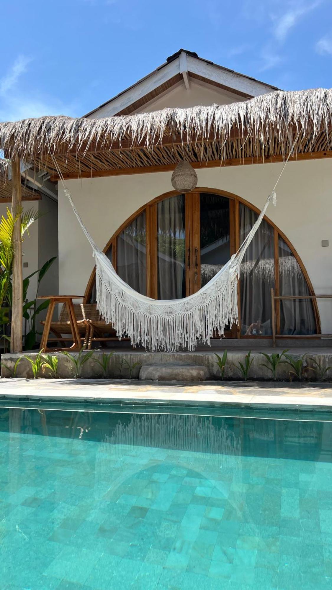 Rumah Canaria Bungalow Gili Trawangan Exteriér fotografie