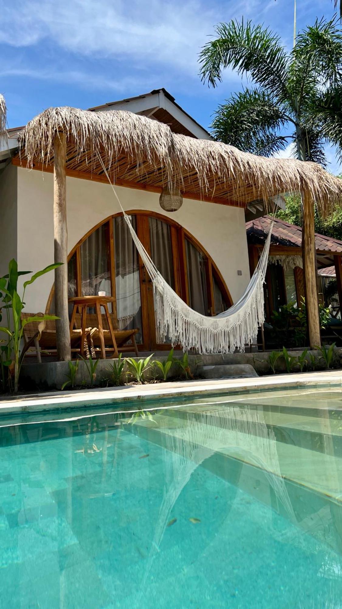 Rumah Canaria Bungalow Gili Trawangan Exteriér fotografie
